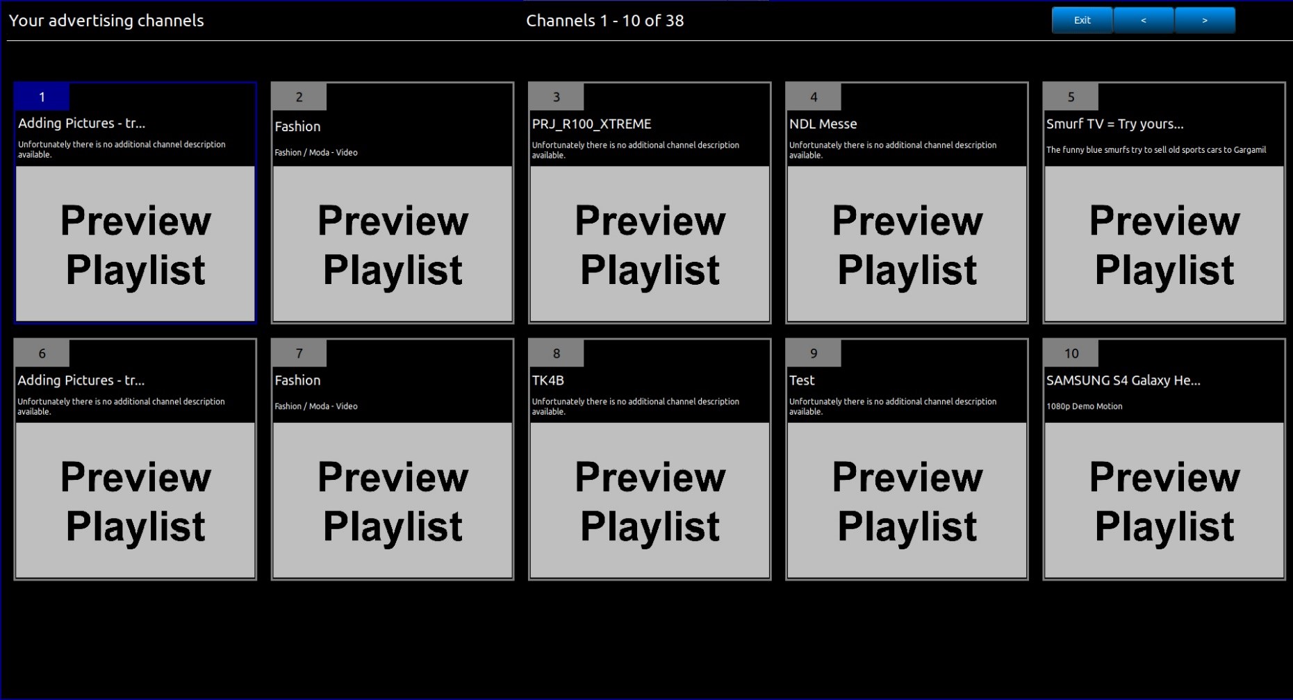 WPITCOM Display Box Channel Selector