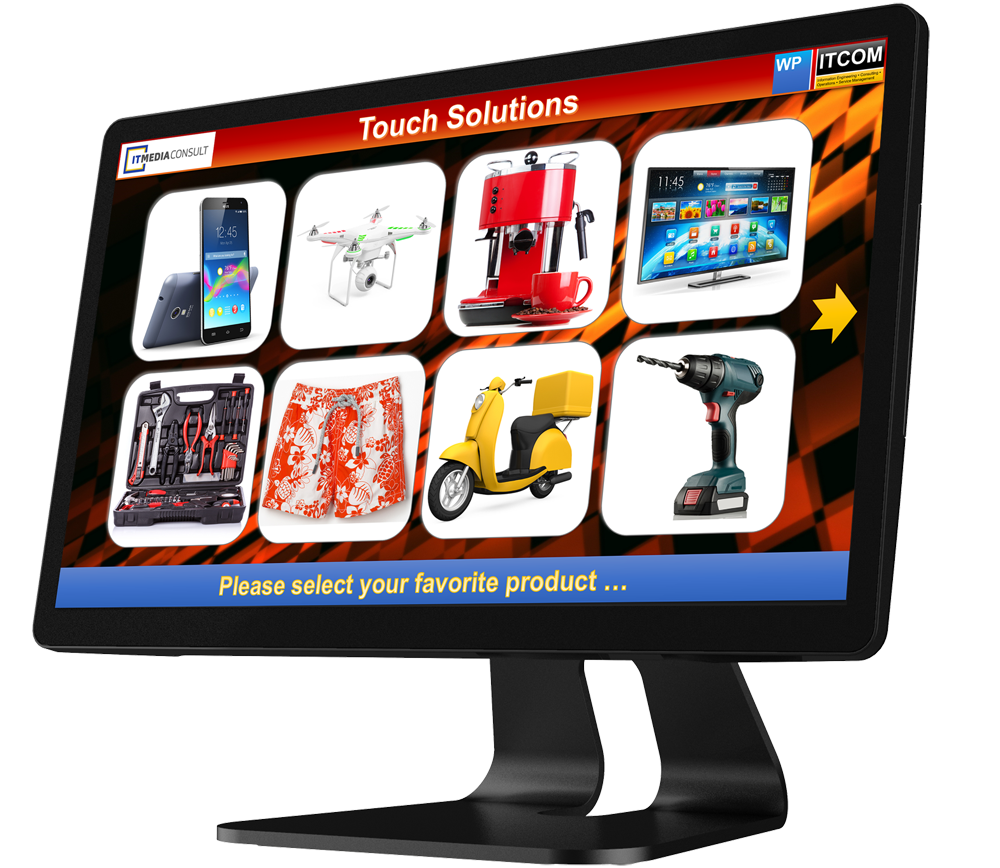 WPITCOM Infinity Presenter Sample on ITMC MediaPOS