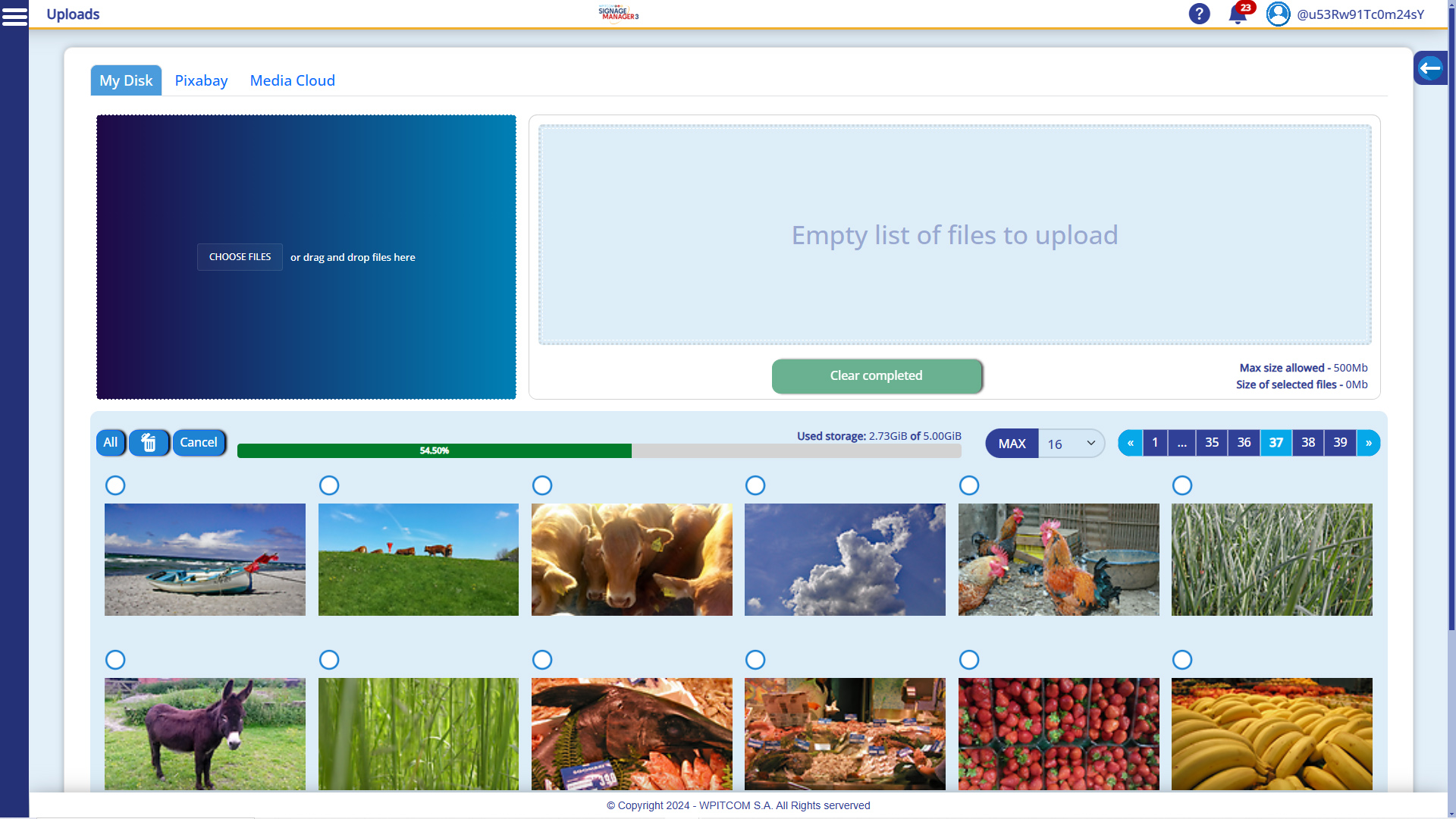 WPITCOM MediaCloud - Contenido para publicidad exitosa en restaurantes, supermercados y otras tiendas
