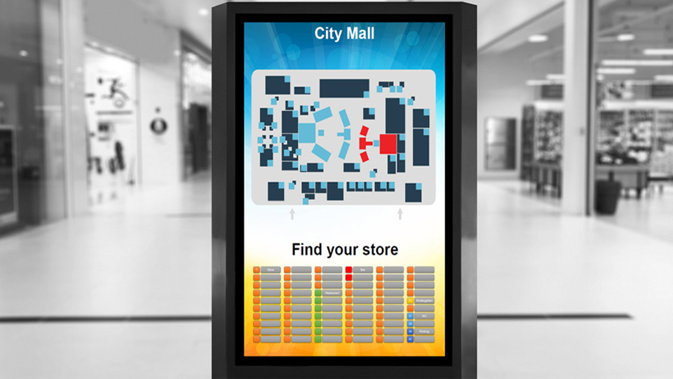 WPITCOM Signage Manager 3 Example - In Public Transportation