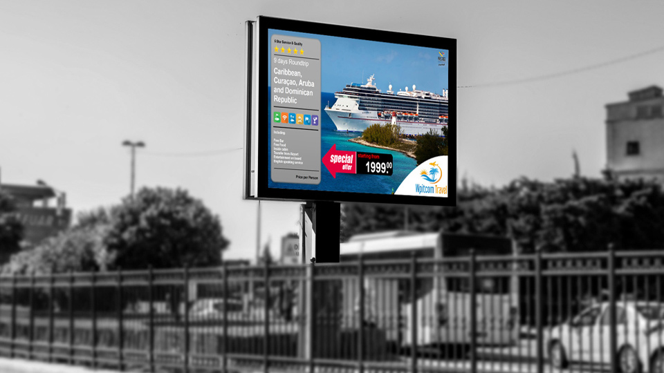 WPITCOM Signage Manager 3 Example - In Public