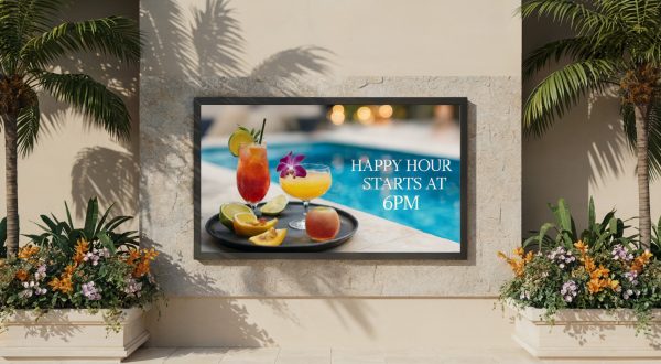 WPITCOM Signage Manager 3 - Outllok Display in Hospitality and Recreational areas