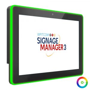 WPITCOM-LED-Touch-Tab-130-10H Signage Touch System with Edge Light LED