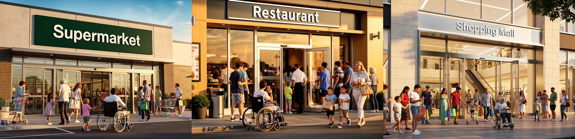 GDPR compliant AI People Counting directly with WPITCOM Signage Manager 3 for supermarkets, restaurants and shopping malls